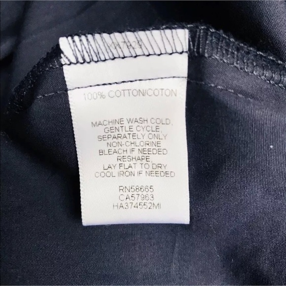 Navy Blue One Shoulder Double Ruffle Top - Picture 7 of 8